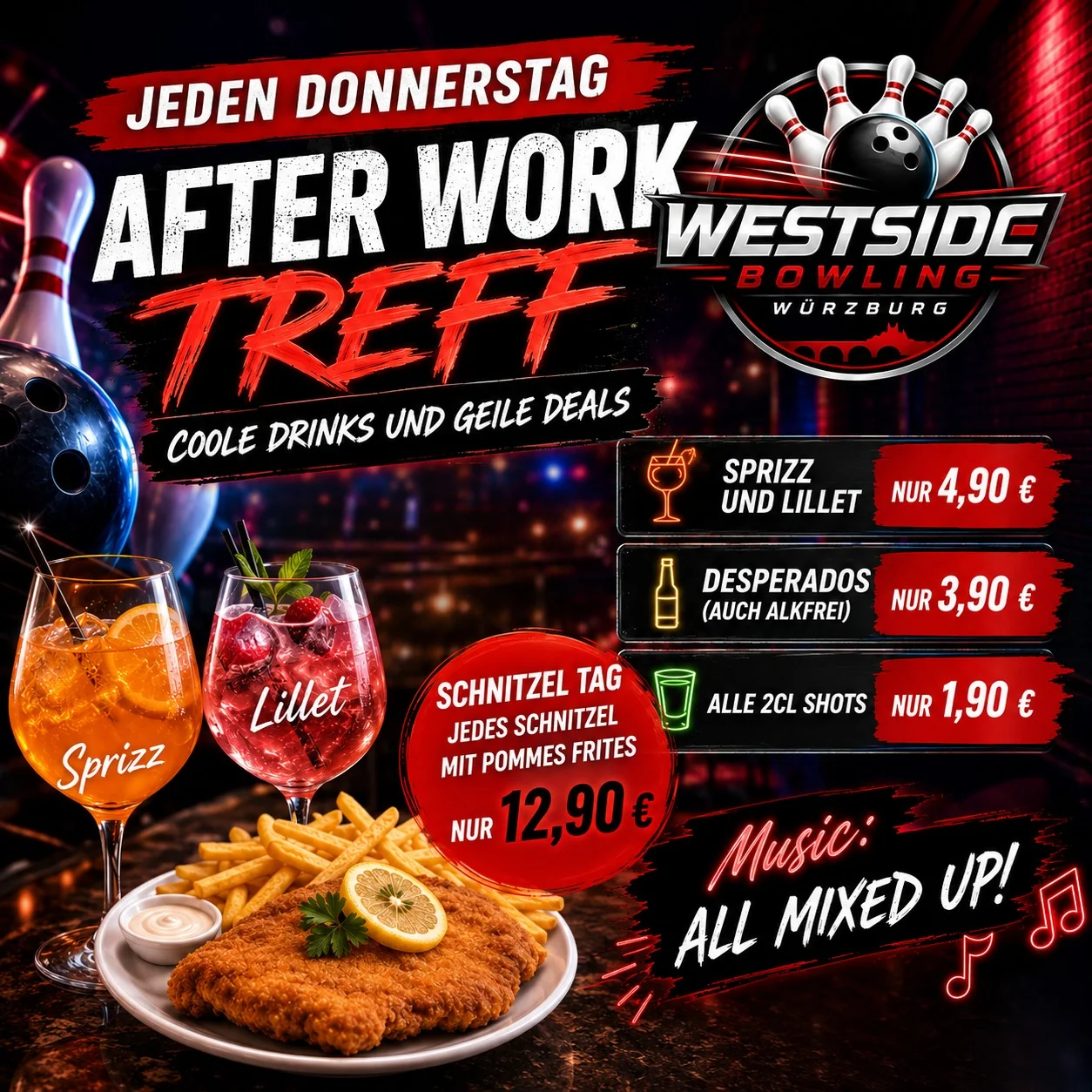 After Work Treff – jeden Donnerstag